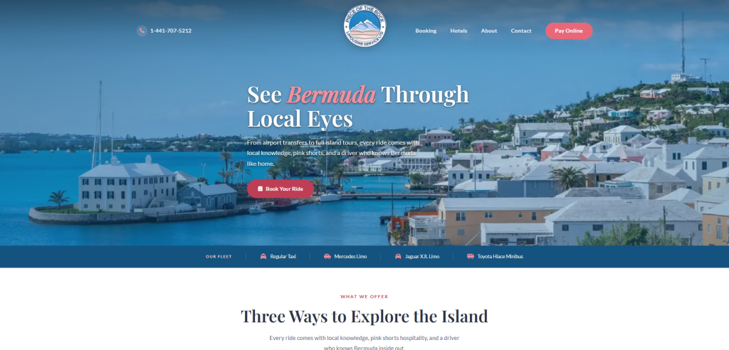 Piece of the Rock website