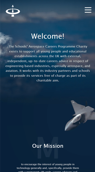 Schools’ Aerospace Careers Programme mobile view