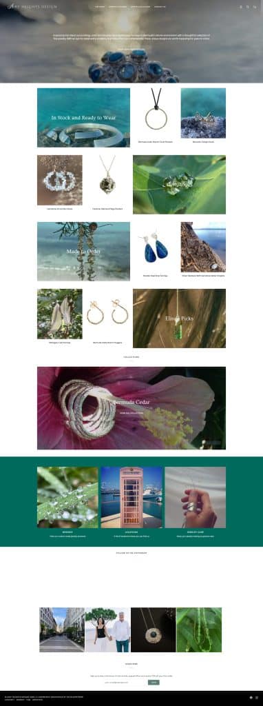 Airy Heights Design website