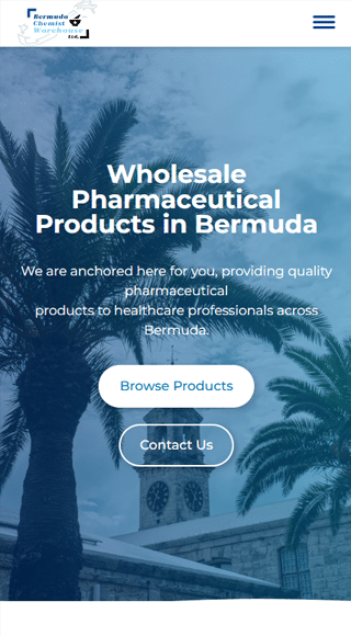 Bermuda Chemist Warehouse mobile view