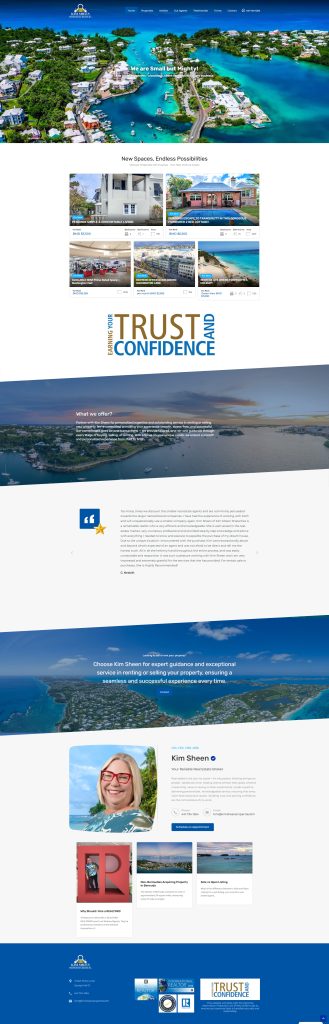 Kim Sheen Properties website